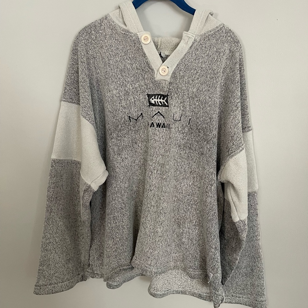 Embroidered Maui Hawaii sweater